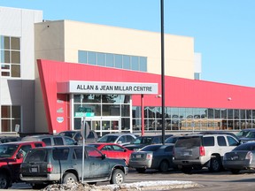 The Allan and Jean Millar Centre could see its fees increase in September (File Photo).