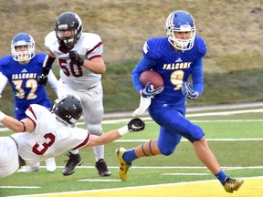 Bev Facey Falcons receiver Jake Withrow is one of six Park players to crack the Senior Bowl all-star roster. File Photo