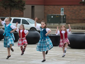 The Highland Dance Society performed multiple dances at the 2018 Community Block Party on Saturday, April 21, 2018 in downtown Fort McMurray. Laura Beamish/Fort McMurray Today/Postmedia Network.