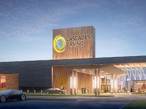 A rendering of the new casino planned for Chatham. (Handout/Postmedia Network)