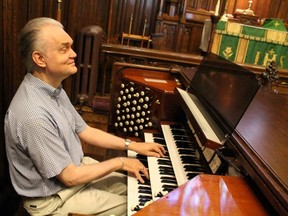 Organist John Vandertuin, shown in a 2000 photo, will perform Saturday, May 12, at 7:30 p.m. at Hope Christian Reformed Church, 64 Buchanan Cres. (Expositor file photo)