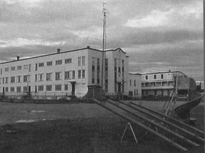 St. Anne's residential school in Fort Albany, circa 1945.

(Archive photo)