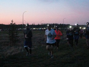 Almost 120 participants are expected to run in the five and 10 kilometre Storm the Fort Night Race in West River’s Edge this Saturday.