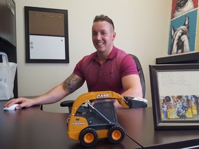 Ed Shepel, owner of Spectre Systems, is looking to grow his business with the Bruderheim incubator.