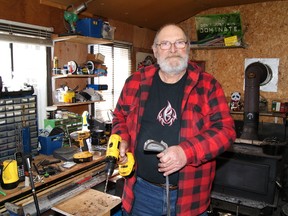 Despite the decline of independent golf retailers, John Cairns still manages to pursue his passion repairing golf clubs for a list of dedicated clients. (Jeffrey Reed // Special to Postmedia News)