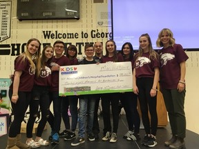 George McDougall High School raised $98,201.13 with their annual Ride of the Mustangs event.