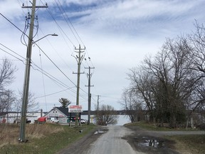 City staff are eager to start the process of acquiring land where the west end of the third crossing is to be built on John Counter Boulevard in Kingston, Ont. on Friday, April 27, 2018. 
Elliot Ferguson/The Whig-Standard/Postmedia Network