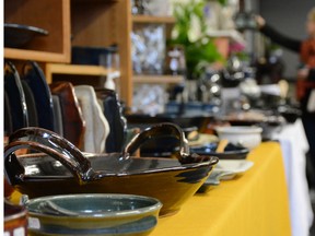 The Kingston Potter's Guild has set up shop at the Tett Centre for Creativity & Learning for their annual Spring Pottery Sale which takes place between April 26 to April 29. Jonathan Ludlow, Kingston Whig-Standard, Postmedia Network