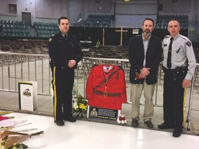 Cold Lake RCMP travelled to Humboldt to show their support to the community that was affected by the Apr. 6 bus crash that killed 16 people.