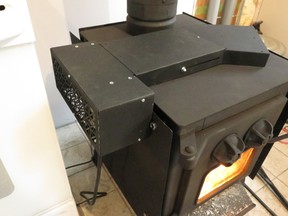 Steve Maxwell/For The Sudbury Star
Electric wood stove fans like this one get more heat from firewood and make room temperatures more even.