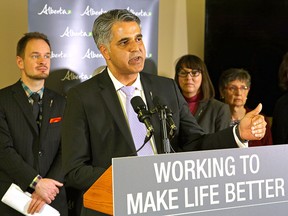 Alberta Social Services Minister Irfan Sabir has announced a new hotline for the protection of vulnerable persons with developmental delays, after a horrific case of neglect in Sherwood Park.

Larry Wong/Postmedia Network