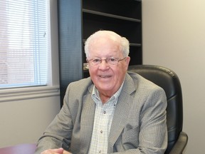 Lambton Seniors Association board chair Jim Houston.
CARL HNATYSHYN/SARNIA THIS WEEK