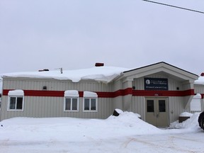 The Mamawi Community Hall in Fort Chipewyan, Alta. on February 9, 2018. Vincent McDermott/Fort McMurray Today/Postmedia Network