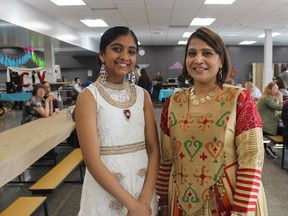 Sofia Deol and MAC president Harminder Deol take a brief break while co-ordinating Northern Collegiate’s annual MAC Night on April 26.
CARL HNATYSHYN/SARNIA THIS WEEK