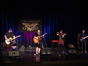 The Derina Harvey Band’s performance on April 26 felt like a big kitchen party at the CJVR Performing Arts Theatre.