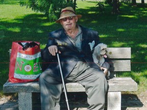 Mooretown writer John K. Wilson dressed up incognito in order to gather information for one of his poems in his new book, Odd Man Out. 
Handout/Sarnia This Week