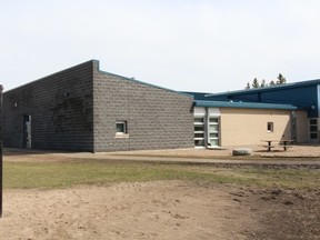 The north end of Maude Burke School in Melfort where an expansion will be added on creating more classrooms.