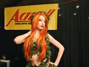 Becca Tremblay is shown as Poison Ivy at the CK Expo at the John D. Bradley Centre Saturday. Tom Morrison/Chatham This Week