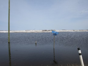 April 29, Fields throughout the Peace were flooded by melting snow and the MD of Fairview council has been very concerned about damage to roads caused by the flooding.