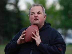 Logan Clow/Grande Prairie Daily Herald-Tribune
Tony Wanke returns for his second stint as head coach of the Northern Anarchy women’s football team. The Anarchy kick off the Western Women’s Canadian Football League season this Saturday at CKC Field when the Edmonton Storm come to town. Game time is set for 5 p.m.