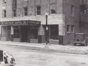 The Chatham Hotel, circa 1935. John Rhodes photo