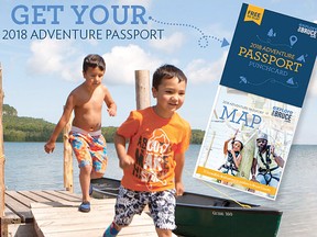 The 2018 Explore the Bruce Adventure Passport features 17 unique locations across the county for visitors to check out.