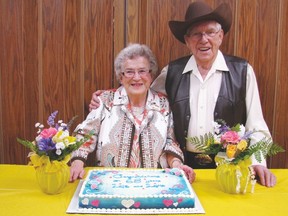 Long-time Devon residents Lois and Louie Hedberg celebrated 68 years of marriage at the Pioneer 73 Club's Music Jam and Dance last week on April 25. The couple always attends the club's monthly event, dancing the night away and dressing for the theme.