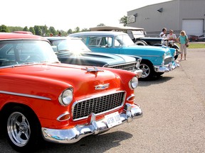 These were among the classic vehicles that were brought to the first RM Cars & Coffee event in 2015. The popular event returns on Saturday, May 5, 2018 with local car enthusiasts invited to bring their vehicle to RM Auto Restoration from 8 a.m. to 11 a.m. (Trevor Terfloth/The Daily News)