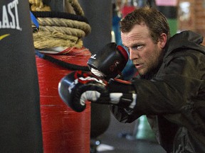 Jordan Crawford of the Bell City Boxing Club works out this week. (Brian Thompson/The Expositor)