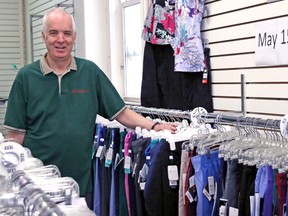 Andrew McLeod, owner of Lasalle Uniform Shoppe, says he's closing the store May 15 after more than 30 years to semi-retire with his wife, Jackie. The two also own a location in Sudbury, which will remain open.
Gord Young/The Nugget