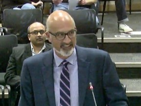 Local resident Arthur Boytink, president of the Northern Development Group that owns retail outlets in Sherwood Park, supported a motion presented to council on retail marijuana sales in the community.