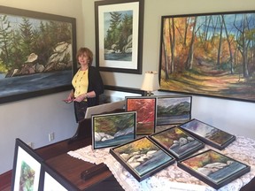 Otterville artist Sue Goossens is co-organizer of the Oxford Studio Tour. HEATHER RIVERS/SENTINEL-REVIEW