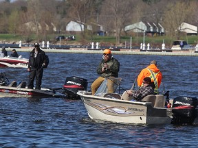 The 38th Annual Kiwanis Club of Trenton Walleye World Live Release Fishing Derby attracted more than 5,000 anglers this past weekend for the opening of pickerel and pike seasons on the Bay of Quinte.