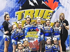 The Cold Lake Cheer Force Jets are  cleaning up in competitions, having won medals.