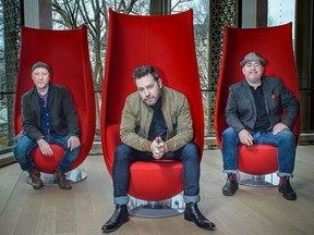Juno recognition is “really nice,” says MonkeyJunk’s Steve Marriner (centre). The Ottawa-based group has won two Juno Awards for Blues Album of the Year; in 2012 for To Behold and in 2018 for the latest offering, Time to Roll.