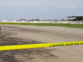 Chatham-Kent police are investigating a shooting at the Dresden Raceway that occurred Saturday night. A 58-year-old man suffered non-life threatening injuries, police said. Trevor Terfloth/Postmedia Network