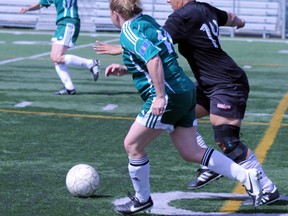 Players from Spruce Grove take part in the annual Jolene Cote Memorial Tournament in honour of Jolene Cote who was murdered in 2011