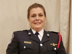 Submitted Photo
Belleville's Const. Jen McMurter, was selected by the provincial Ontario Women in Law Enforcement honours and awards board to receive this year’s Award for Valor.