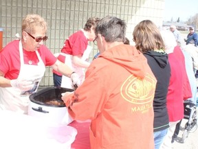 The MS Society kicked off preparations for the MS Walk, which takes place on Sunday, May 27 by hosting a barbecue at the Melfort Mall on Thursday, May 10.