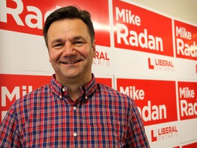 Lambton-Kent-Middlesex Liberal candidate Mike Radan. (File photo)