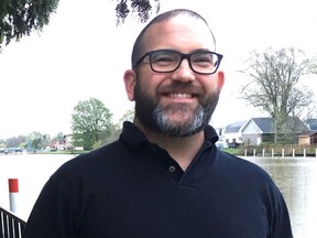 Aaron Hall, Chatham-Kent council candidate running in Ward 5 Wallaceburg. (Handout)