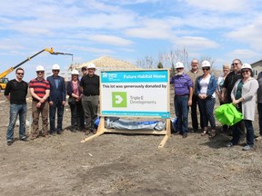 This site in Morden is a future Habitat home thanks to a donation from Triple E Developments. The lot is the first announced by the Winkler-Morden chapter of Habitat for Humanity. (LAUREN MACGILL, Morden Times)