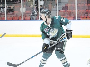 Okotoks Oilers’ Jacob Bernard-Docker, originally from Canmore, was named the Canadian Junior Hockey League top defenceman on Monday, May 17, 2018.
