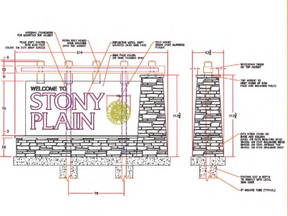 Stony Plain has invested $97, 182 towards the replacement of the Town’s two entry signs.