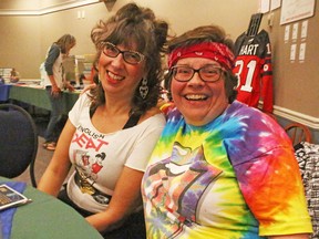 More than 200 attended the gala on May 12 and showed their 80s spirit by dressing up in a variety of costumes and lots of neon and tie-dyed shirts. Attendees also had a chance to win a number of draw prizes.