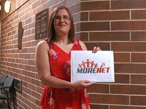 Stephanie Wieler's design won the contest and will be used as Morenet's official logo. (LAUREN MACGILL, Morden Times)