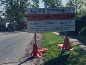 The discovery of contaminated soil has added to the price tag for reconstruction of Temperance Street in Waterford. Kim Novak/Simcoe Reformer