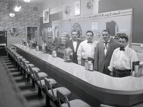 A diner is seen here in Sault Ste. Marie in 1955