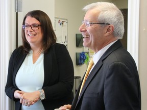 Nipissing PC incumbent MPP Vic Fedeli spent Friday morning touring the North Bay Nurse Practitioner Led Clinic on Lakeshore Drive.
Jennifer Hamilton-McCharles / The Nugget