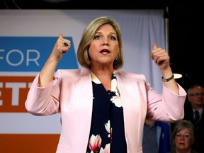 The miscounting of a $700-million annual reserve fund as revenue rather than as an expense will affect deficit projections for several years, Leader Andrea Horwath conceded. At the same time, Horwath downplayed the problem, saying it would have little affect on the party’s campaign platform — or what could be achieved if the NDP were to form the government after the June 7 vote. THE CANADIAN PRESS